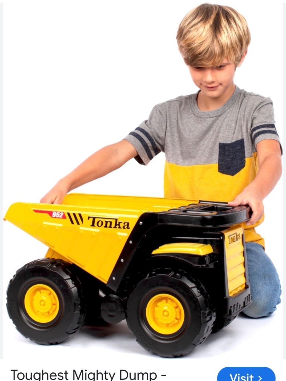 TONKA®  |  “TOUGHEST MIGHTY” DUMP TRUCK  |  XLNT  | - Picture 14 of 15